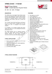 171021801 Datasheet Cover