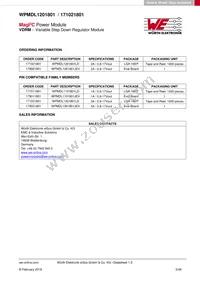 171021801 Datasheet Page 3