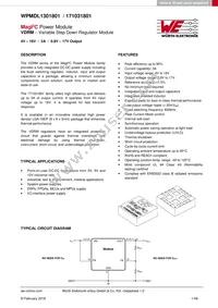 171031801 Datasheet Cover