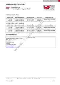 171031801 Datasheet Page 3