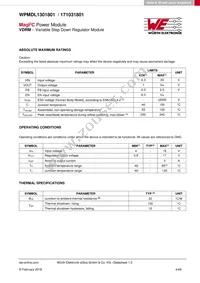 171031801 Datasheet Page 4