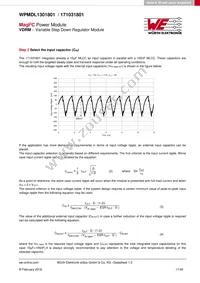 171031801 Datasheet Page 17