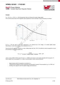 171031801 Datasheet Page 21