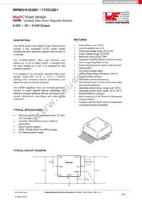 171032401 Datasheet Cover