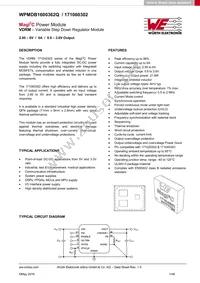 171060302 Datasheet Cover