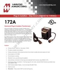 172A Datasheet Cover