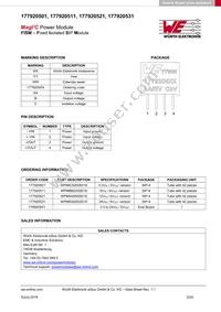 177920501 Datasheet Page 2