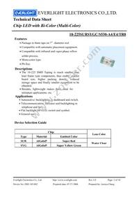 18-225SURSYGC/S530-A4/E4/TR8 Datasheet Cover