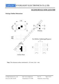 18-225SURSYGC/S530-A4/E4/TR8 Datasheet Page 2