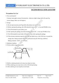 18-225SURSYGC/S530-A4/E4/TR8 Datasheet Page 9