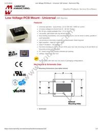 183J28 Datasheet Cover