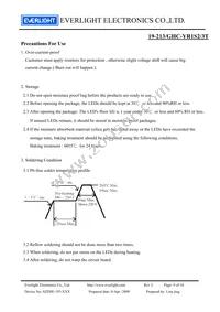 19-213/GHC-YR1S2/3T Datasheet Page 9