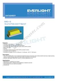 19-213/T3D-CS1T1B2/3T Datasheet Cover