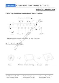 19-213SYGC/S530-E2/TR8 Datasheet Page 6