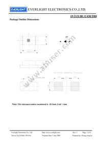 19-213UBC/C430/TR8 Datasheet Page 2