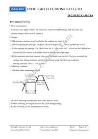 19-213UBC/C430/TR8 Datasheet Page 8