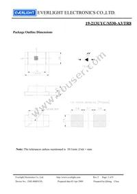 19-213UYC/S530-A3/TR8 Datasheet Page 2