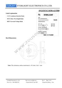 19-213UYC/S530-A3/TR8 Datasheet Page 5