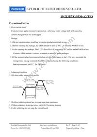 19-213UYC/S530-A3/TR8 Datasheet Page 8