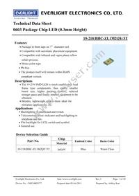 19-218/BHC-ZL1M2QY/3T Datasheet Cover