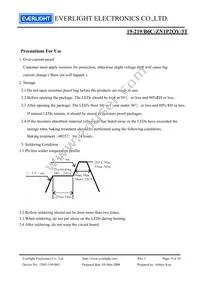 19-219/B6C-ZN1P2QY/3T Datasheet Page 9