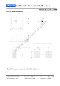 19-21SURC/S530-A3/TR8 Datasheet Page 2