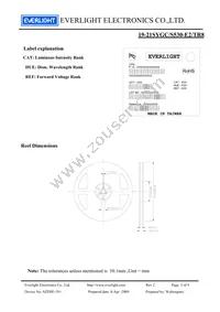 19-21SYGC/S530-E2/TR8 Datasheet Page 5