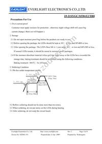 19-21SYGC/S530-E2/TR8 Datasheet Page 8