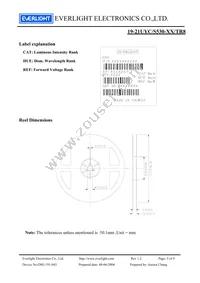 19-21UYC/S530-A4/TR8 Datasheet Page 5