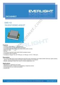 19-223/Y2G6C-A32/2T Datasheet Cover