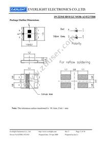 19-223SURSYGC/S530-A3/E3/TR8 Datasheet Page 2