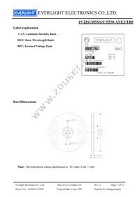 19-22SURSYGC/S530-A3/E2/TR8 Datasheet Page 7