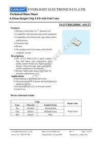 19-237/R6GHBHC-A01/2T Datasheet Cover