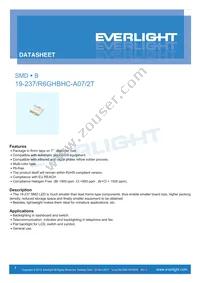 19-237/R6GHBHC-A07/2T Datasheet Cover