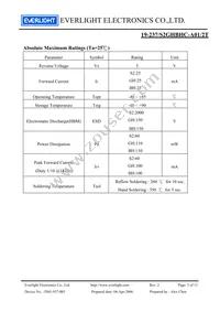 19-237/S2GHBHC-A01/2T Datasheet Page 3