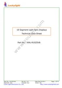 1921 Datasheet Cover