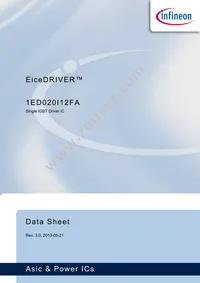 1ED020I12FAXUMA2 Datasheet Cover