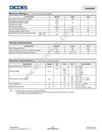 1N4448WS-7 Datasheet Page 2