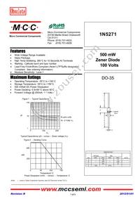 1N5271B-TP Datasheet Cover