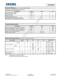 1N5819HW1-7-F Datasheet Page 2