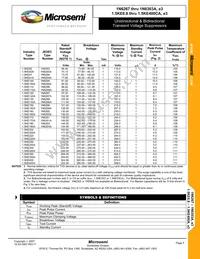 1N6303E3/TR13 Datasheet Page 3