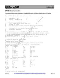 1N8033-GA Datasheet Page 5