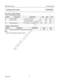 1PS59SB20 Datasheet Page 3