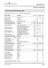 1SC2060P2A0-17 Datasheet Page 3