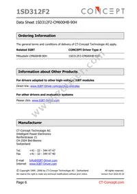 1SD312F2-CM600HB-90H Datasheet Page 6