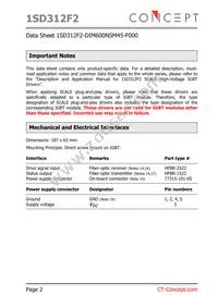 1SD312F2-DIM600NSM45-F000 Datasheet Page 2