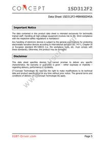 1SD312F2-MBN900D45A Datasheet Page 5