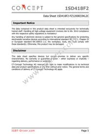 1SD418F2-FZ1200R33KL2C Datasheet Page 5