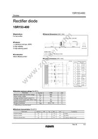 1SR153-400T-31 Datasheet Cover