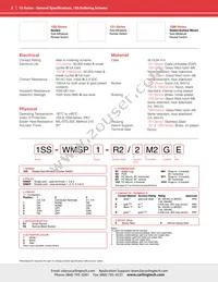 1SS-WMDP3-R1/2-M6GE Datasheet Page 2